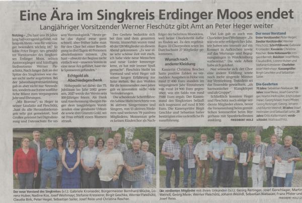 Jahreshauptversammlung 2024