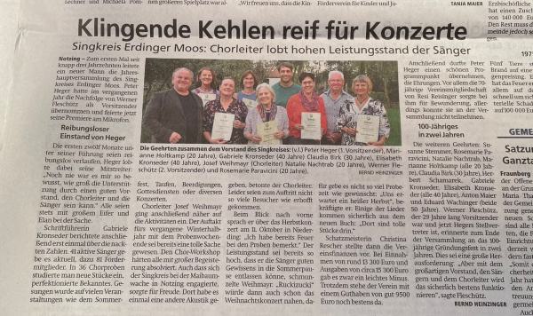 Jahreshauptversammlung 2025 